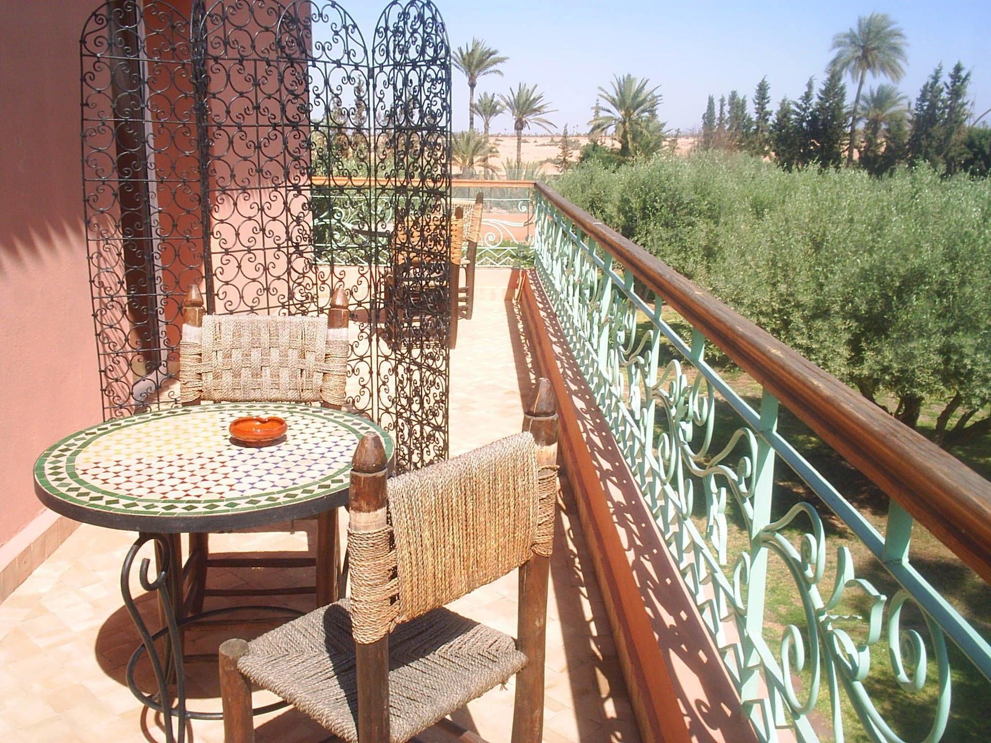 Villa Des 3 Golfs Marrakesh Bagian luar foto