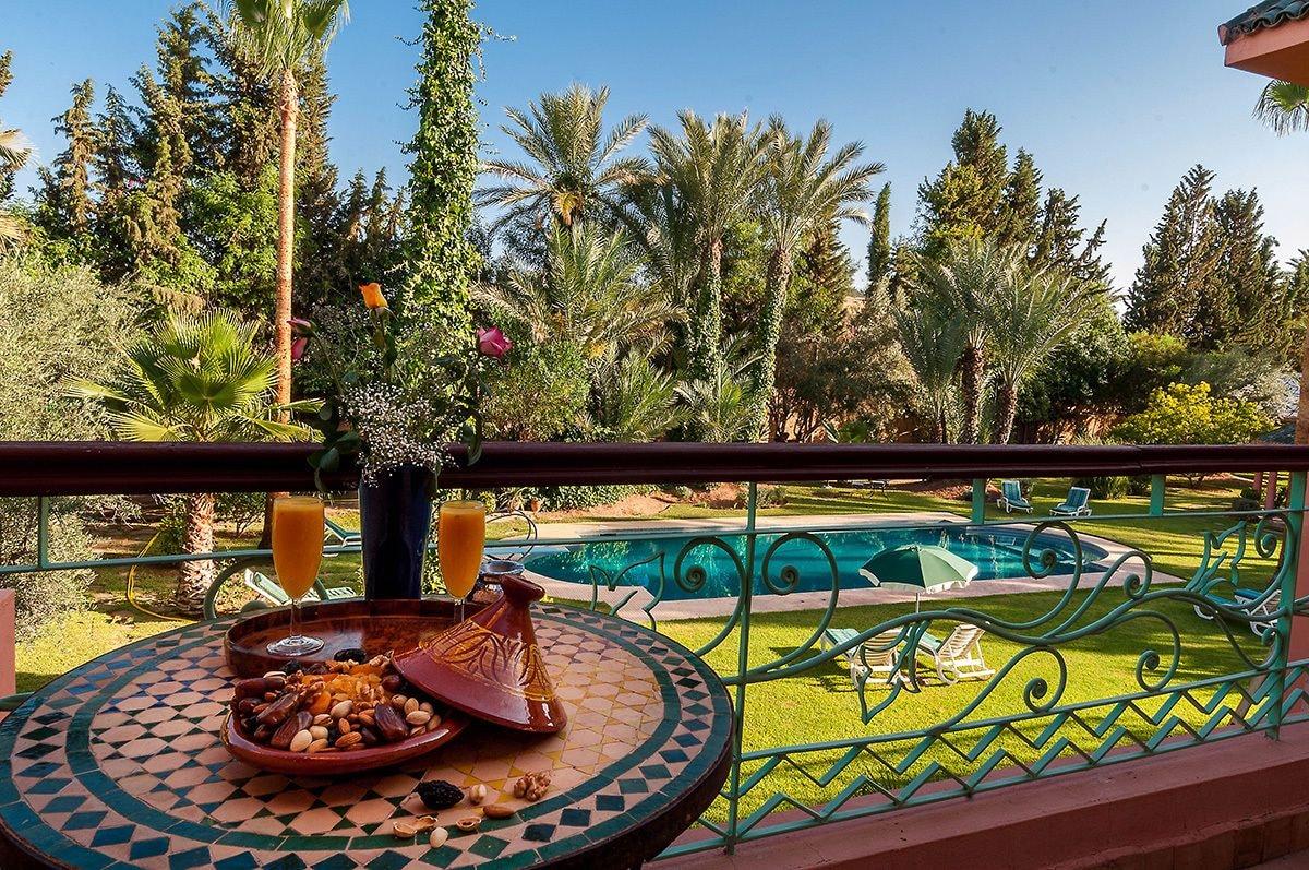 Villa Des 3 Golfs Marrakesh Bagian luar foto